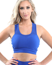 Milano Seamless Set - Leggings & Sports Bra - Blue [MADE IN ITALY]