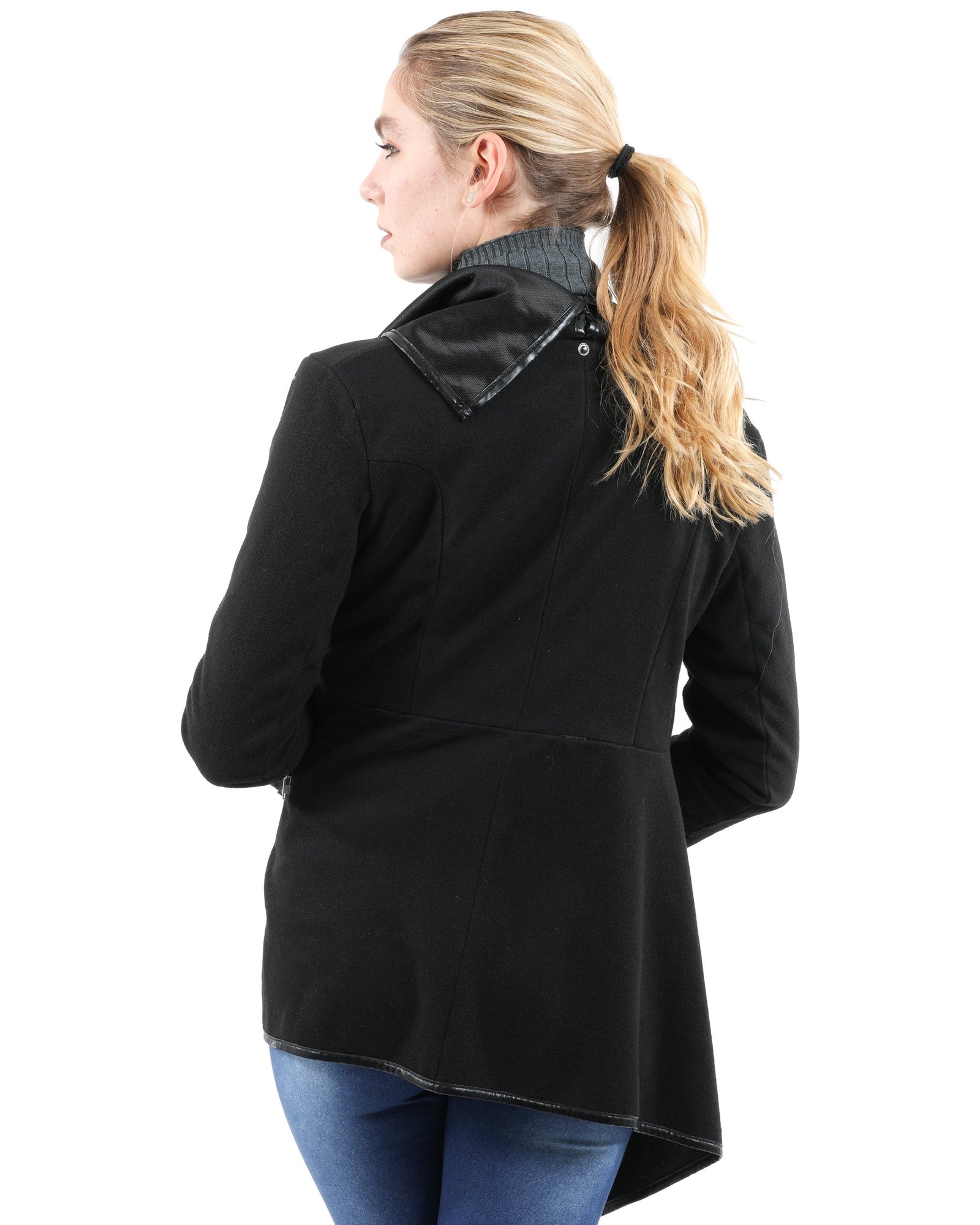 Bowmont Drape Collar Jacket