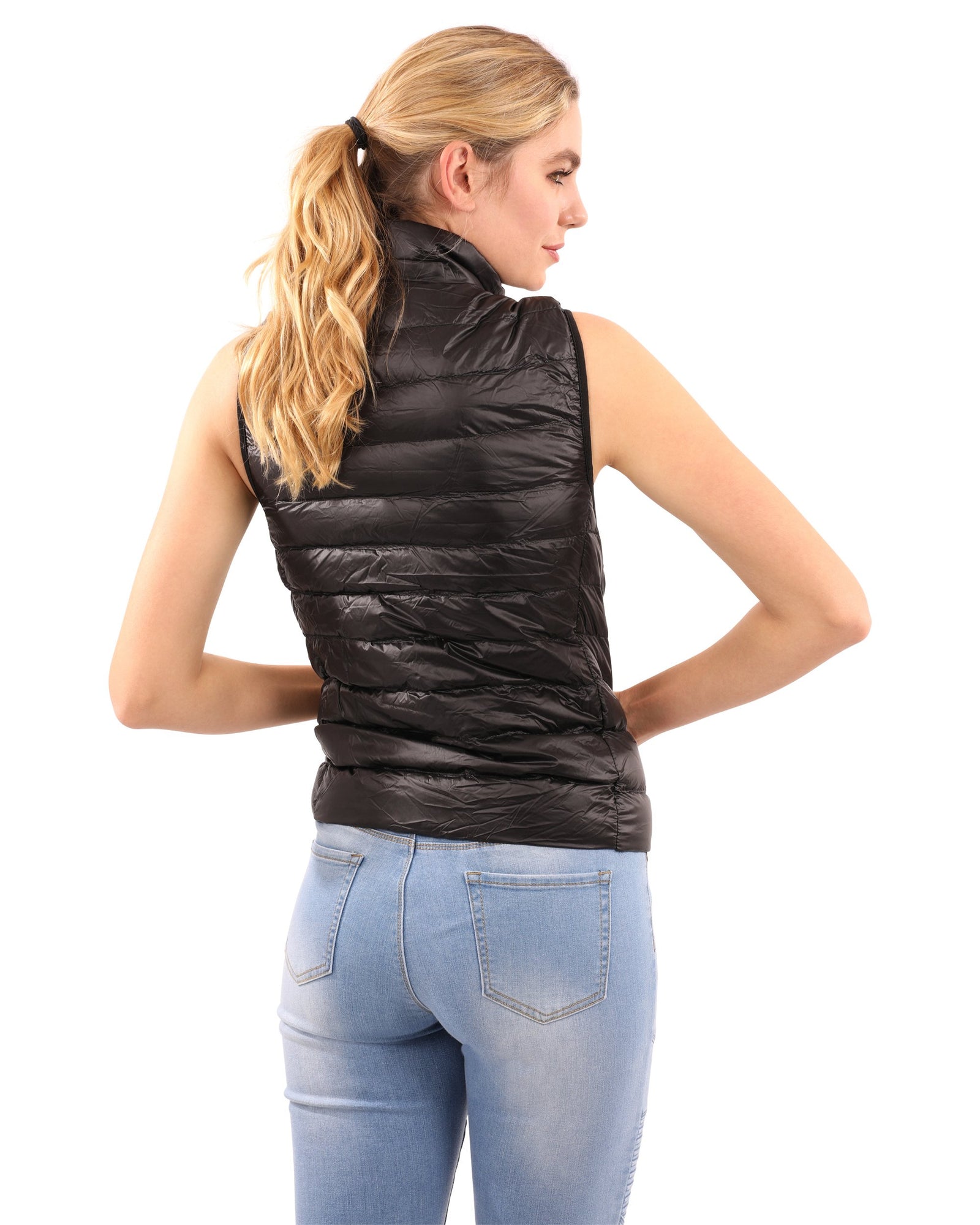 Walker Puffer Vest - Black