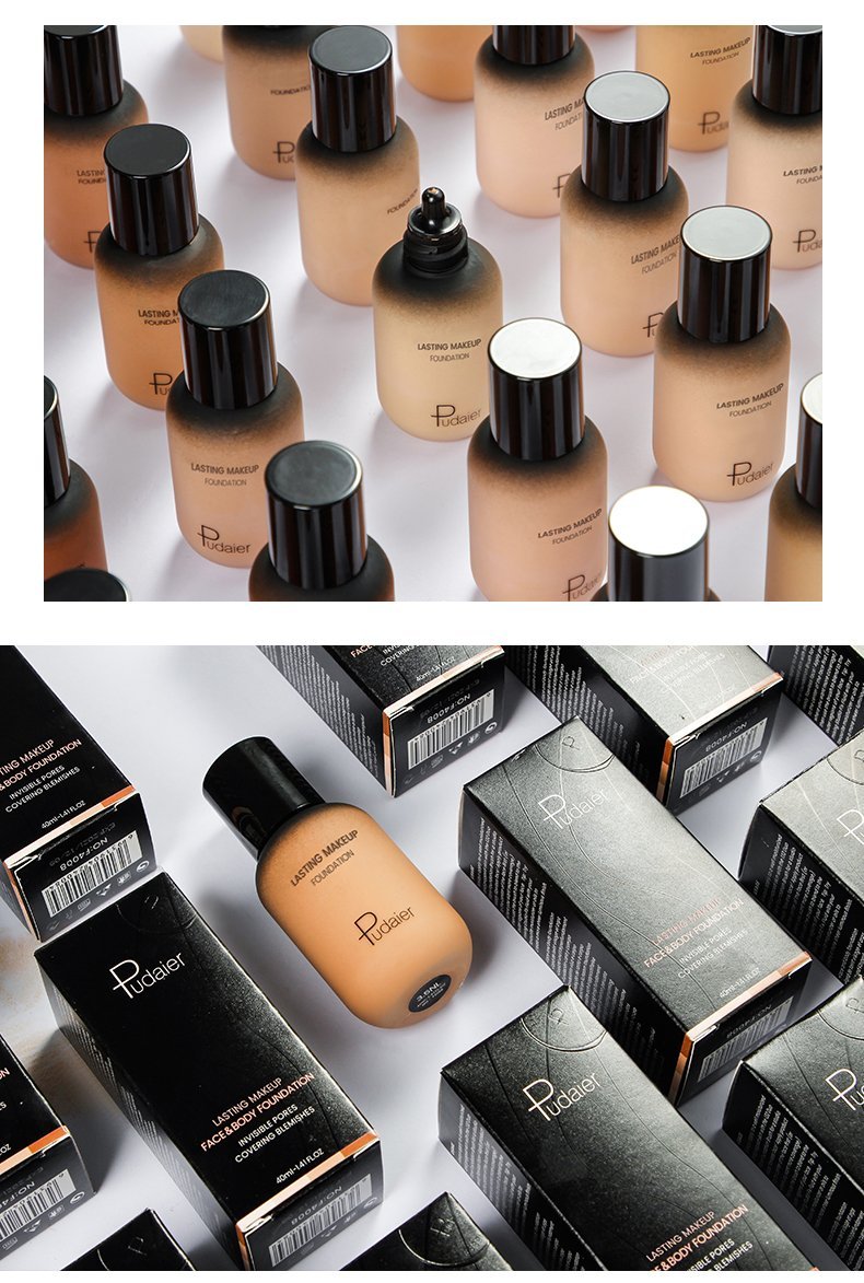 PUDAIER® FACE & BODY FOUNDATION | LONG-WEARING | FULL COVERAGE -1WF