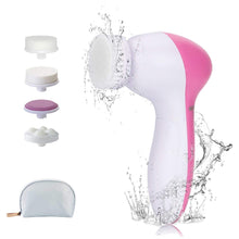 Portable Facial Cleansing Brush  - Pink