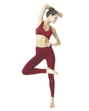 Hidden Pocket & Mesh Panels Athletique Low-Waisted Ribbed High Compression Workout Leggings