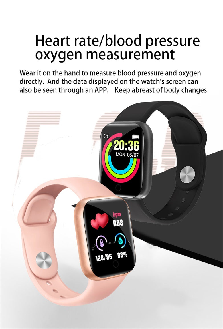 Smart Watch with Bracelet - Black