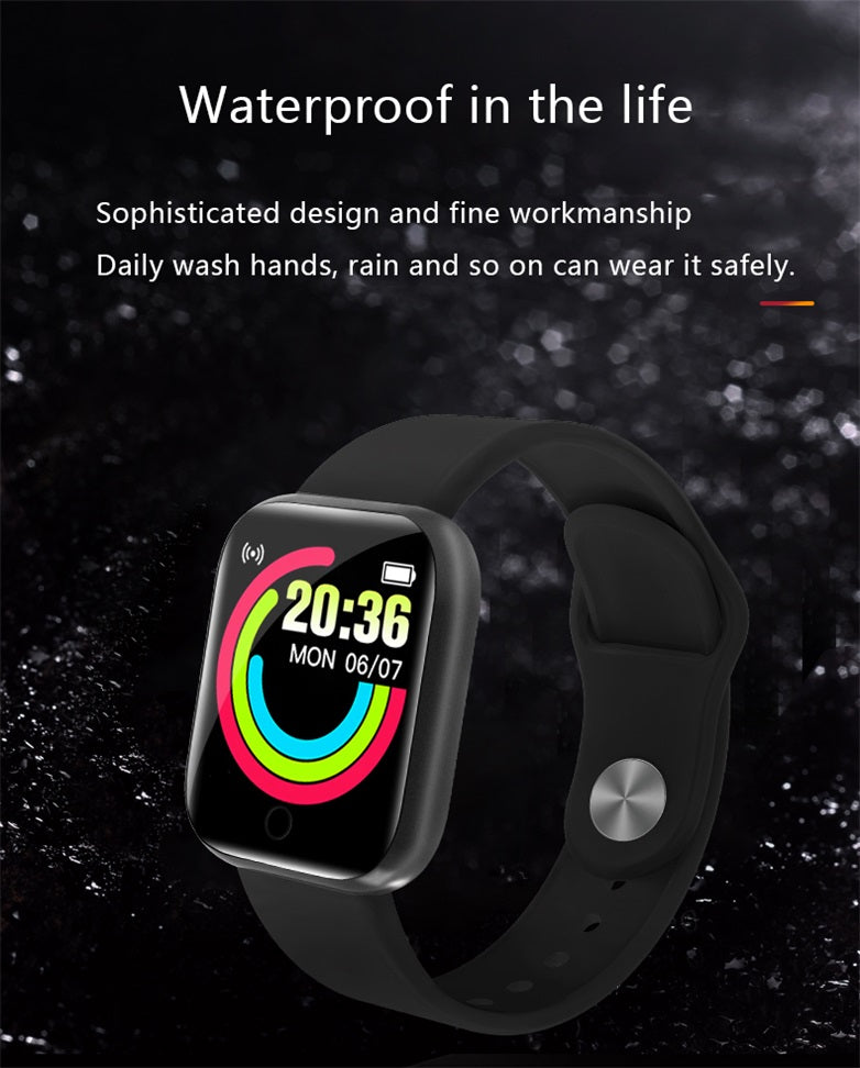 Smart Watch with Bracelet - Black
