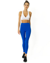 Sky Blue High Waisted Tummy Control Yoga Leggings