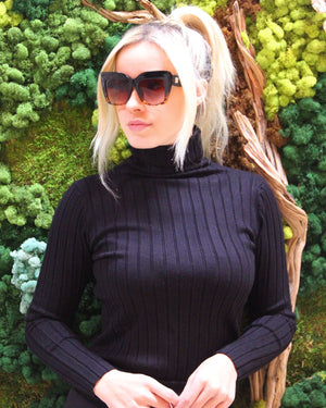Flora Oversized Sunglasses - Ombre Tortoise