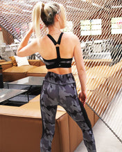 Veloso Supplex Sports Bra with Mesh Trim