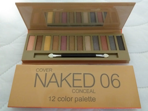 Naked Cover & Conceal Eyeshadow 12 Color Palette - Color 06