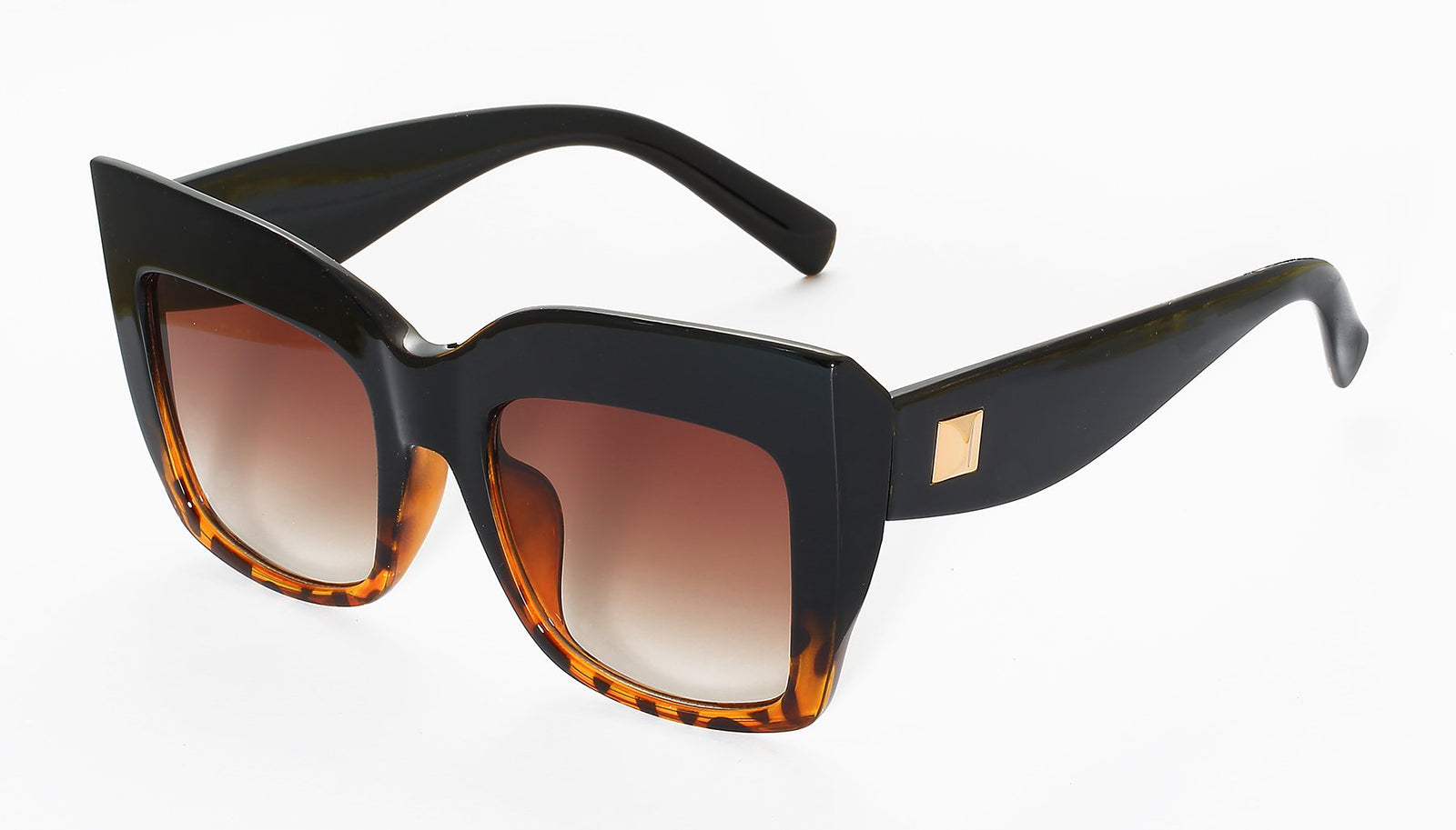 Flora Oversized Sunglasses - Ombre Tortoise