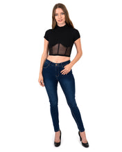 Gregory Short Sleeve Ribbed Crop Top