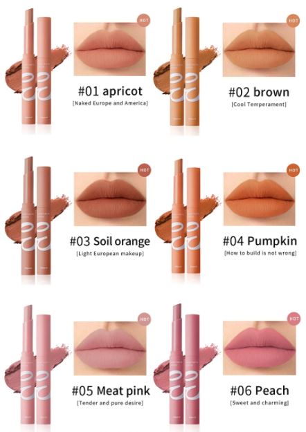 ESPOCE® Air Matte Lipstick - Color #04 Pumpkin